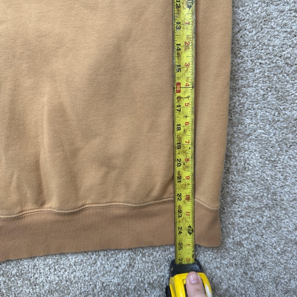 The North Face Hoodie Mens Small Brown Pullover Never Stop Exploring Sweatshirt - Picture 8 of 10